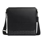 Coach Houston 26 Logotr&uuml;kiga kaetud l&otilde;uendist &otilde;lakott Keskmine meeste &otilde;lakott Must CZ399-QBMI5 Basic Set (Bag+Dust Bag)