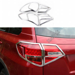 Suzuki Vitara 2016 2017 2018 jaoks Keha Tagumine Tagumine Valgusti Lamp Detektori Raam Kleeps Kroom ABS Kate Sisekate L&uuml;liti 4 tk