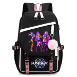 Anime Kpop Deemonik&uuml;tid Tr&uuml;kitud Suure Mahutavusega Seljakott Teismelisele &Otilde;pilasele T&uuml;drukule Poisile Kooli Tagasi Raamatukott Laste Kingitus Naistele Veekindel Reisisang