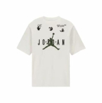 OFF-WHITE X Jordan Logo Tikitud T-s&auml;rk Sail DM0062-054 XS white