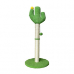 Kassikraapimispost K&otilde;rge kaktus-sisal-kraapimispost koos interaktiivse palliga kasside kraapimislauaga kassipoegadele t&auml;iskasvanud kassidele