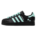 Adidas Originals Superstar 2 Aqua Green Synthetic Leather Cushioning Abrasion Resistant Cushioning, Wear Resistant JH9977(Team1791-) 40