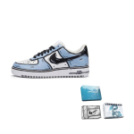 Nike Air Force 1 Maris Sal, Anime Line, Graffiti, Preppy Style Abrasion Resistant Slip Resistant Low top CW2288-111(Team2070-) 45 white