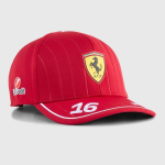 Auto Pardikeele M&uuml;tsik Ferrari M&uuml;tsidele Uus V&otilde;idus&otilde;idu F1 Monaco SF-25 Charles Leclerc 16 Pesapallim&uuml;ts Reguleeritav Vabaaja P&auml;ikesekaitsem&uuml;ts red