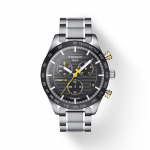 Tissot Roostevabast terasest musta sihverplaadiga meeste moekell T100.417.11.051.00 must