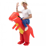MUXIU Halloweeni Dinosaurus Cosplay ja T&auml;ispuhutav &Uuml;ks Suurus Sobib 4 V&auml;rvi Saadaval Kost&uuml;&uuml;m, Roheline, Punane, Oranž, Sinine, Kost&uuml;&uuml;m, L&otilde;bus, Vingerpussid, Populaarne,