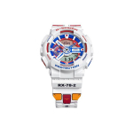 Casio G-Shock 40. aastap&auml;eva koost&ouml;&ouml;mudel Originaal Gundam RX-78-2 Kvartsliikumine Vaik Kummirihm Meeste kellad Sinine GA-110TR-7APRGD Random Watch Box,White Strap