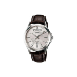 Casio Standard Series Lihtne &auml;rikell Veekindel Kvartsmehhanism Ehtne Nahkrihm Meeste kellad Valge MTP-1381L-7A Metal Watch Box (Free Gift)