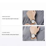 Hamilton Jazzmaster Automaatne Mehaaniline Liikumine Kahekordne Kuup&auml;ev Kell Meeste kellad Valge Teras Must H32505511 Regular Watch Box
