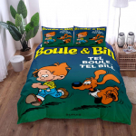 Boule N Bill Laste tekikate komplekt King Queen Double Twin Single Voodi Linane Komplekt 140x210cm