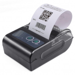 Mini kaasaskantav termoprinter traadita plaadiga saatekviitung Exrpress Printer USB BT 58HB6 must