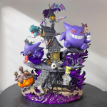 Viimane taskukoletis 31cm MUNA Vaimut&uuml;&uuml;pi Perekomplekt Gengar Evolutsioon GK Kujud PVC Anime Staatiline Kuju &Uuml;llatuskingitused M&auml;nguasjad