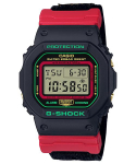 Casio meeste vaikne 200M veekindel l&ouml;&ouml;gikindel &auml;ratusekvartsikell DW-5600THC-1 must