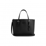 Coach Mollie Logoga Eemaldatava &Otilde;larihmaga T&otilde;mblukuga K&auml;ekott Ostukott Crossbody Kott Lehma Nahast K&auml;ekott 25 Naistele T&otilde;mblukuga Must CV966-SVBK Basic Set (Bag+Dust Bag)