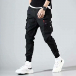 Meeste P&uuml;ksid Cargop&uuml;ksid Streetwear Dressip&uuml;ksid Mitmetaskulised P&uuml;ksid Meeste Vabaaja P&uuml;ksid Suvep&uuml;ksid L musta oa v&auml;rv
