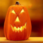 1 tk Dekoratiivne k&otilde;rvits Halloweeni rekvisiidid Laterna kaunistus K&otilde;rvitsa kaunistus K&otilde;rvitsa valgusti V&auml;litingimustes Halloweeni kaunistused red