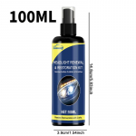 100 ml Keraamiline Esitulede Taastussprei, Premium Auto Esitulede Remondit&ouml;&ouml;riist - Eemaldab Kollasuse ja Oks&uuml;datsiooni, Taastab Selguse, Pikaajaline