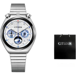 Citizen Star Warsi koost&ouml;&ouml;sari K&uuml;bERPunk stiilis Veekindel Kvartsliikumine Roostevabast terasest rihm Unisex kellad H&otilde;bedane AN3666-51A Silver