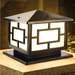 Shuya veekindel aiaposti lamp v&auml;litingimustesse 25cm