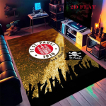 St. Pauli Vaip Elutoa Magamistoa Kodu Diivani Kaunistuseks, Laste M&auml;ngimiseks Libisemisvastane P&otilde;randamatt 80x120cm( 31x47in)