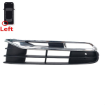 Auto esikaitseraua udutulede lambiv&otilde;re Volkswagenile VW Phaeton 2011 2012 2013 3D0853665J 3D0853666J 3D0854661H 3D0854662H Left with Silver