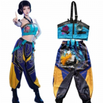 Uued Anime Laste T&uuml;drukute Rollim&auml;ngu Cosplay Kost&uuml;&uuml;mid Zoey T&auml;ielik Kost&uuml;&uuml;mi Komplekt K-popi Halloweeni Karnevali Peo &Uuml;likonnad R&otilde;ivad Komplekt 140