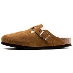 Birkenstock Boston Lambanahaga Ei Ole Erifunktsiooni Kinnise Ninaga Sussid Unisex 1001140 44 pruun