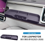 Silikoonist armatuurlaua korraldaja hoiukarp Leapmotor B05 B10 B01 2025-2026 jaoks Kaitsepadi 200000182:496 must