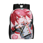 Kasane Teto Anime Vocaloid T&uuml;druk Lahe Seljakott Spordiks &Otilde;pilaseks Matkamiseks Reisimiseks P&auml;evakott Meestele Naistele Kolledži &Otilde;lakott pink