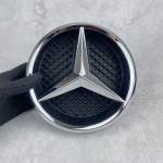 Grillikujundus V&otilde;re stiilis Esik&uuml;lje embleem Mercedes benz AMG A B C E CLA CLS SLK GL Metris GLK GLA G R V VITO GLE GLC GLS VS3 jaoks A-W176 2013-2018 h&otilde;be
