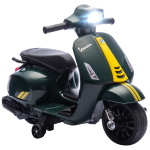 Laste elektriline mootorratas 6 V, laste elektriauto &otilde;pperatastega, 2-4 aastat, 71 x 37 x 52 cm, tume roheline 71 x 37 x 52 cm