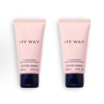 Armani My Way niisutav parf&uuml;meeritud kehalosjoon 50 ml reisisuuruses toitev l&otilde;hnastatud kehakreem naistele 2pcs
