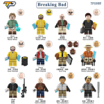 TP1055 Surmav Kuju Ehitusklotsid Laste Kokkupandav M&auml;nguasi Tegevuskuju Kaunistus TP441-452 Kotis 12 Stiili Tp1055 (12 minifigures)