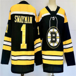 Boston Bruins NHL J&auml;&auml;hoki S&auml;rk Meeste Puuvillane Spordir&otilde;ivad J&auml;&auml;f&auml;nnid S&uuml;gisene Riided XL