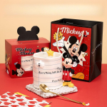 Disney Miki Hiire Keraamiline Kruus/veepudeli Kaunistus, Loov, Armas, Kaasaskantav, Peen, Vastupidav, S&uuml;nnip&auml;evakingitus ja P&uuml;hadekingitus. 350 ml red
