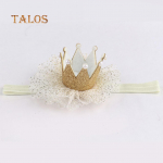 Armsad lapsed Beebi T&uuml;druk V&auml;ikelaps Pitskroon Juuksepael Peakate Peapael Aksessuaarid Juuste nipsasjake kuld