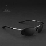 VEITHDIA alumiiniumist polariseeritud meeste p&auml;ikeseprillid, prillid, meeste aksessuaarid p&auml;ikeseprillid UV400 6529 hall v&auml;rv