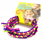 Les Tr&eacute;sors De Lily [M5314] - 3 elastset k&auml;ev&otilde;ru 'Coloring' lilla kollane roosa Heleroosa