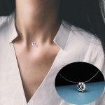 Kala Inimesed Pisarad Moeehted Ripats L&auml;bipaistev &otilde;ngen&ouml;&ouml;r N&auml;htamatu Kaelakee Naistele