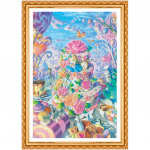 Teemantmaal Alice Imedemaal Ristpistes Teemanttikandid Pilt Rhinestones Kodukaunistus 20X30CM