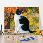 DIY maalimine numbrite j&auml;rgi Digitaalne &otilde;limaal K&auml;sit&ouml;&ouml; Kunst Hobid Numbrite maalimine Kodukaunistamine 40x50cm no frame