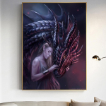 T&auml;is&uuml;mmargune puur 5D DIY Teemantv&auml;rvimine 3D Tikand Ristpistes 5D Dekoratsioonikingitus 20X30CM