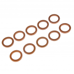 10x v&auml;ljalaske summuti toru tihendid 49 50 110 150cc Gy6 mopeedirolleri ATV jaoks