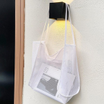 Yogodlns Summer Hollow Out &otilde;lakotid naistele Candy Color K&auml;ekott Totes Naiste ostupakk 32*41*26cm must
