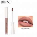 QIBEST Velvet Matte Huulel&auml;ige matt Niisutav Mittenakkuv Cup Huuleglasuur ei tuhmu huulel&auml;ige #01