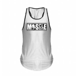 Muscleguysi uued tulijad Fitness Print Treeningvest Meeste Treening J&otilde;usaali Riided Tankid Muscle Varrukateta T-s&auml;rk Kulturismi Spordi T-s&auml;rk M must