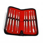 Hamba periosti eraldaja instrumentide komplekt Periodontaalse membraani eemaldaja igemete koorimise t&ouml;&ouml;riist 21.5cm*10cm