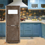 Lillelind 3D kleebis k&uuml;lmkapile veekindel k&ouml;&ouml;gi tapeet m&ouml;&ouml;bli kaunistus plakat ukse seinamaal k&uuml;lmkapi kaane kleebised 60x180cm(1 pcs)