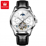 OLEVS Uus Top Watch Fashion Room Scale Double Calendar Quartz Watch veekindel meeste k&auml;ekell