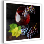 L&otilde;uenditr&uuml;kk Grapes Red Wine 30x30 punane